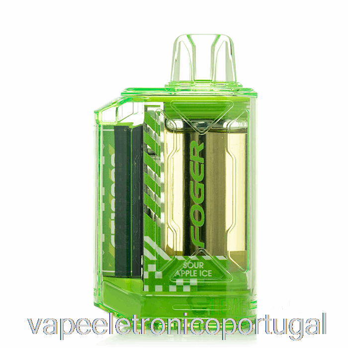 Vape Eletronico Foger Ct10000 Descartável Sour Apple Ice
